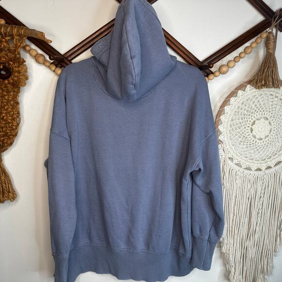 Aerie Blue Full Zip Hoodie - Picture 4 of 5